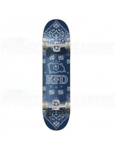 KFD Bandana Complete Skateboard Navy...
