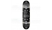 KFD Bandana Complete Skateboard Black 8"