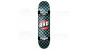 RAD Checkers Complete Skateboards Teal 7.25"