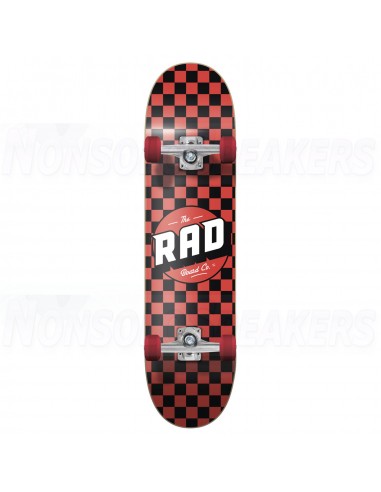 RAD Checkers Complete Skateboards Red...