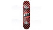 RAD Checkers Complete Skateboards Red 7.75"