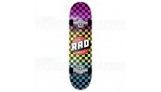 RAD Checkers Complete Skateboards Neon Fade 7.75"