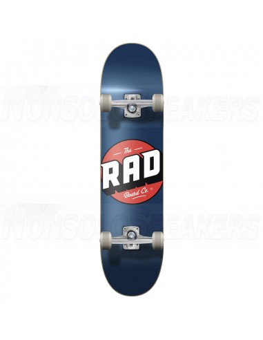 RAD Logo Progressive Complete Skateboard Navy  7.75"
