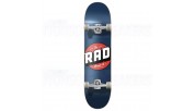 RAD Logo Progressive Complete Skateboard Navy  7.75"
