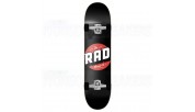 RAD Logo Progressive Complete Skateboard Black 8.125"