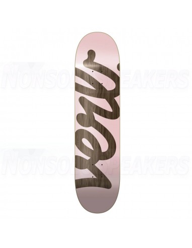 Verb Script Skateboard Deck Pink 7.75"