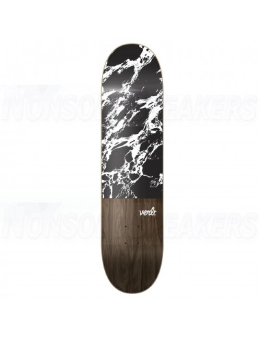 Verb Marble Dip Skateboard Deck Black 8"