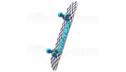 Speed Demons Checkers Complete Skateboard Checkers Blue 7.75"