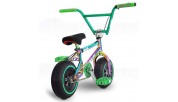 Wildcat Joker Original 2C Mini BMX Bike Green/Black No Brakes
