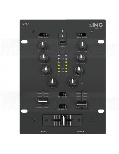 IMG STAGELINE MPX-1/BK STEREO DJ MIXER