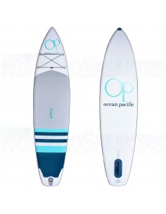 Ocean Pacific Laguna All Round 11'6 Inflatable Paddle Board White/Grey/Blue 2