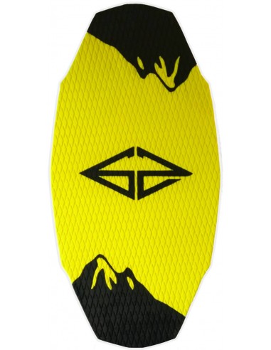 GoZone K2 Skimboard Black/Yellow 40"