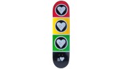 Heart Supply Squad Skateboard Deck Rasta 8.125"
