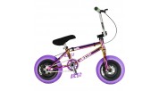 Wildcat Joker Original 2C Mini BMX Bike Purple/Black No Brakes