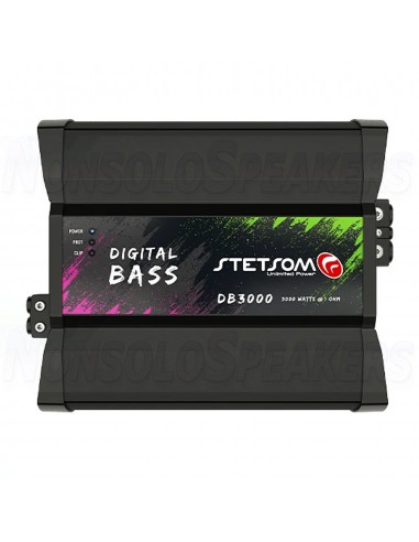 STETSOM DB3000_2 Amplifier mono 1 ohm