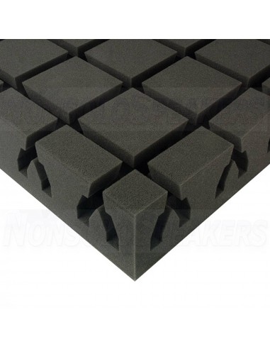 Audaphon Absorber / Bass Traps - sound absorbers PUR foam 40x40x8 cm