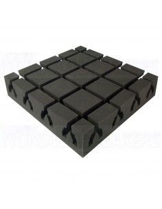 Audaphon Absorber / Bass Traps - sound absorbers PUR foam 40x40x8 cm 2
