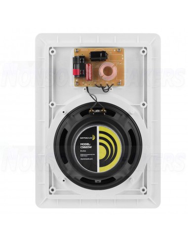 Dayton Audio CS620W 6-1/2" 2-Way In-Wall Speaker Pair