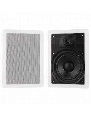 Dayton Audio CS620W 6-1/2" 2-Way In-Wall Speaker Pair