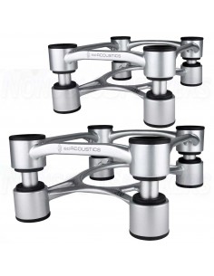 IsoAcoustics Aperta silver stand vibration dampening