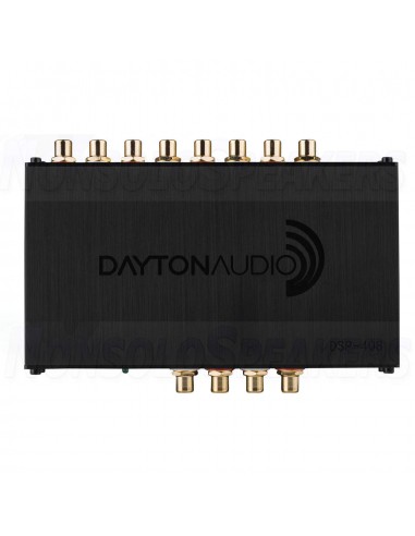 Dayton Audio DSP-408 4x8 DSP Digital Signal Processor for Home and