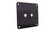 Dayton Audio SBPP-BK Binding Post Plate Black Anodized