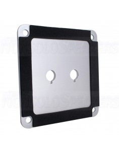 Dayton Audio SBPP-BK Binding Post Plate Silver Anodized 2