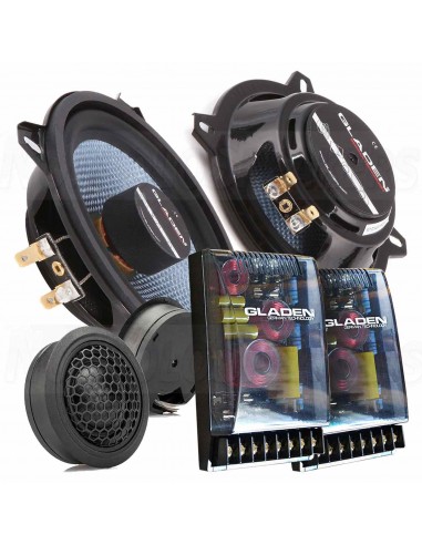 Gladen SQX 130 Slim 2-way flat component system 13cm
