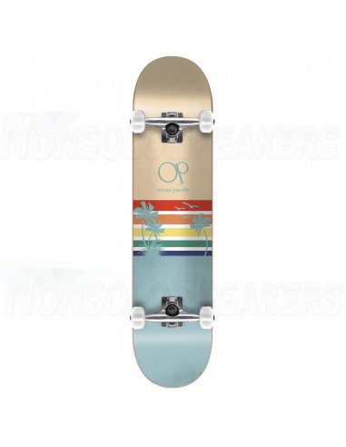 Ocean Pacific Sunset Complete Skateboard Teal