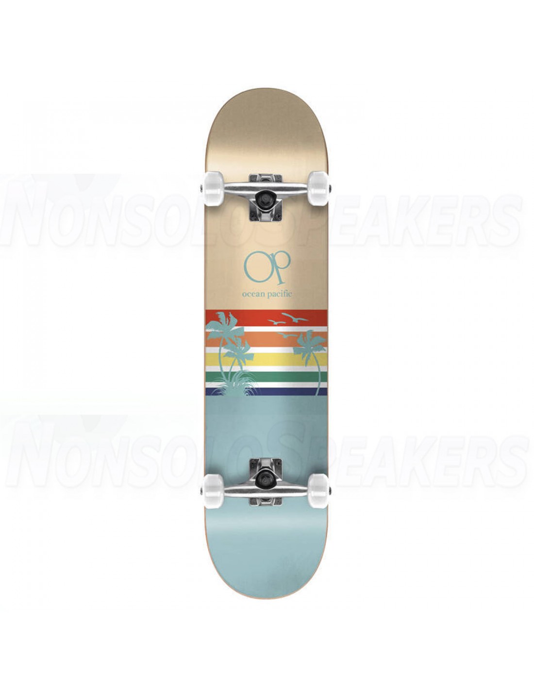 elevation springe snyde Ocean Pacific Sunset Complete Skateboard Teal
