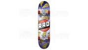 RAD Logo Progressive Complete Skateboard Galaxy Pizza 8"