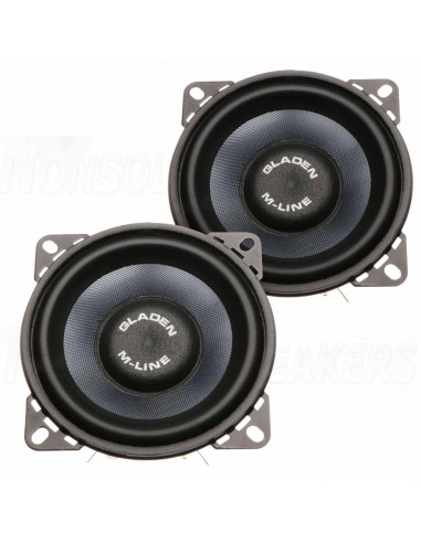 Gladen GA-100M-3 10cm woofer speakers