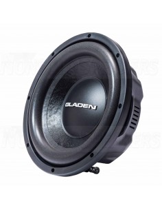 Gladen RS-X 10 Slim subwoofer speakers flat 25 cm