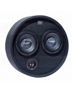 Gladen RS 08 RB Dual 2 x 20cm spare wheel subwoofer 2