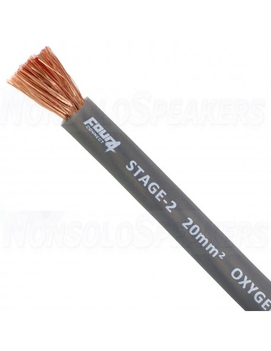 FOUR Connect 4-800214 STAGE2 20mm2 OFC Power Cable Grey 50m