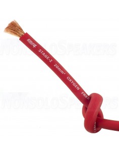 FOUR Connect 4-800213 STAGE2 20mm2 OFC Power Cable Red 50m 2