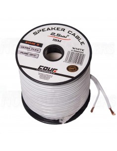 FOUR Connect 4-800265 OFC-Minispool White 2x2.5mm2, 15m