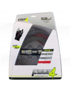 FOUR Connect 4-PKIT50 Amplifier Wiring Kit 50mm2 2