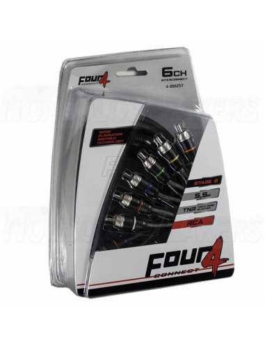 FOUR Connect 4-800257 STAGE2 RCA-Cable 5.5m, 6ch
