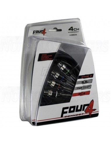 FOUR Connect 4-800256 STAGE2 RCA-Cable 5.5m, 4ch