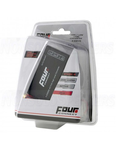 FOUR Connect 4-630509 High Low Level Adapter Adjustable, Active