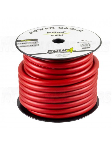 FOUR Connect 4-PC50P Power Cable 50mm2 Red 1 mt