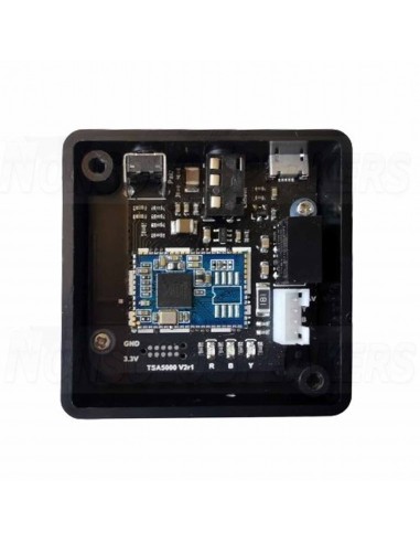 LUXUS AUDIO BTCX50AJ - Bluetooth 5.0 APT-X transmitter with case - 3.5mm jack input
