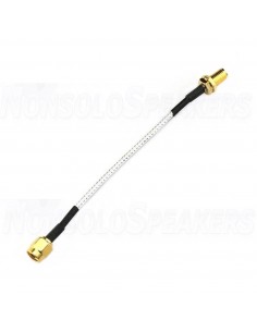 LUXUS AUDIO SMA1 - CVRFSMA1 - Extension cable Antenna RP-SMA input SMA output - 10cm