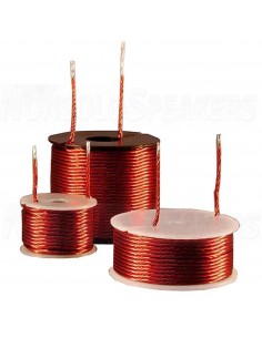 Mundorf LL45 litz wire air core coil with backed varnish wire