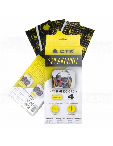 CTK-SPEAKER KIT - Damping material kit 250X250X2mm - 4 sheets