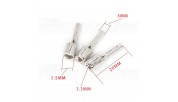 Viborg VP202R Pin - pure copper for Schuko - set 6 pieces