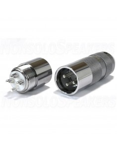 Viborg XM202R - Male XLR Connector - Pure Copper - Rhodium 2