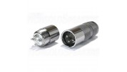 Viborg XM202R - Male XLR Connector - Pure Copper - Rhodium