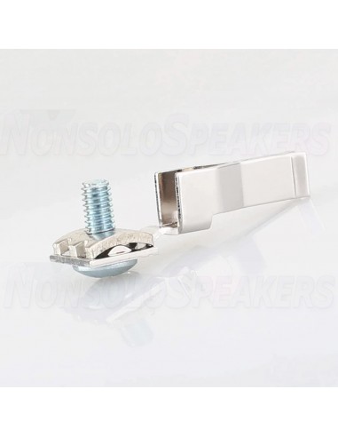 Viborg VF503R IEC connector 15A/125V 10A/250V rhodium-plated